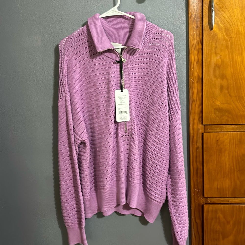 NWT Varley quarter zip